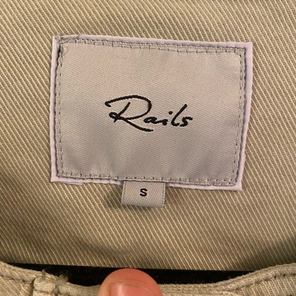 Rails Bessie Romper In Sage Dust Size S - Picture 6 of 6